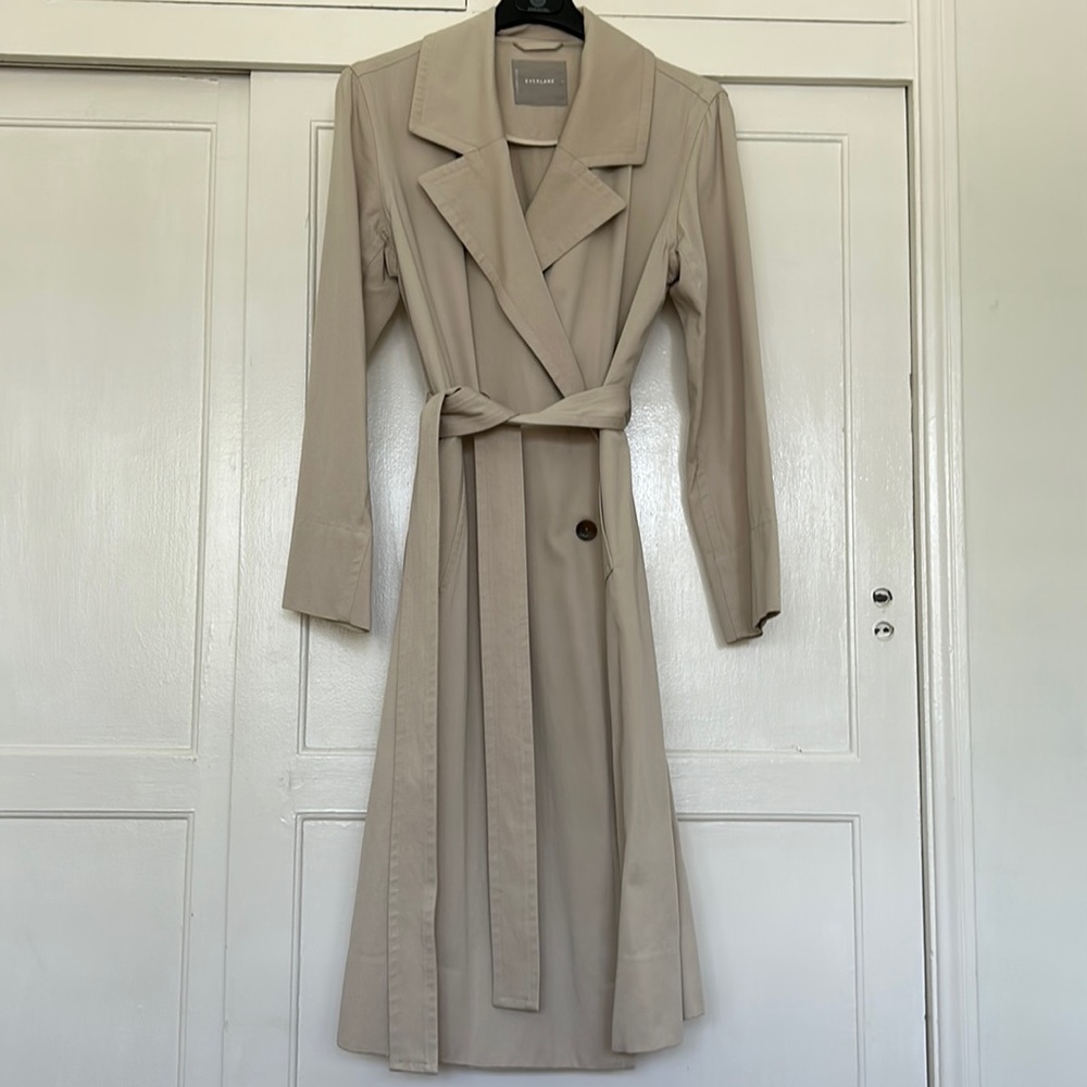 Everlane trench coat, size S